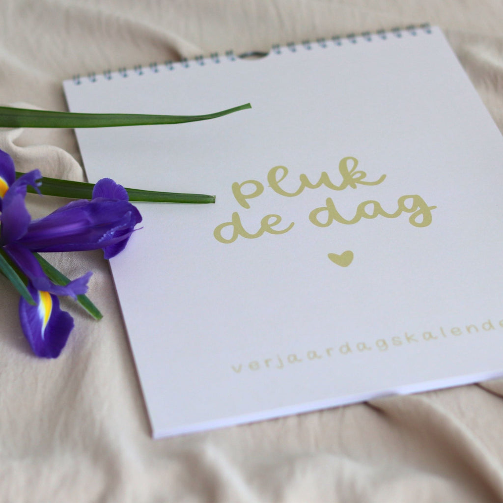 Verjaardagskalender | Pluk de dag