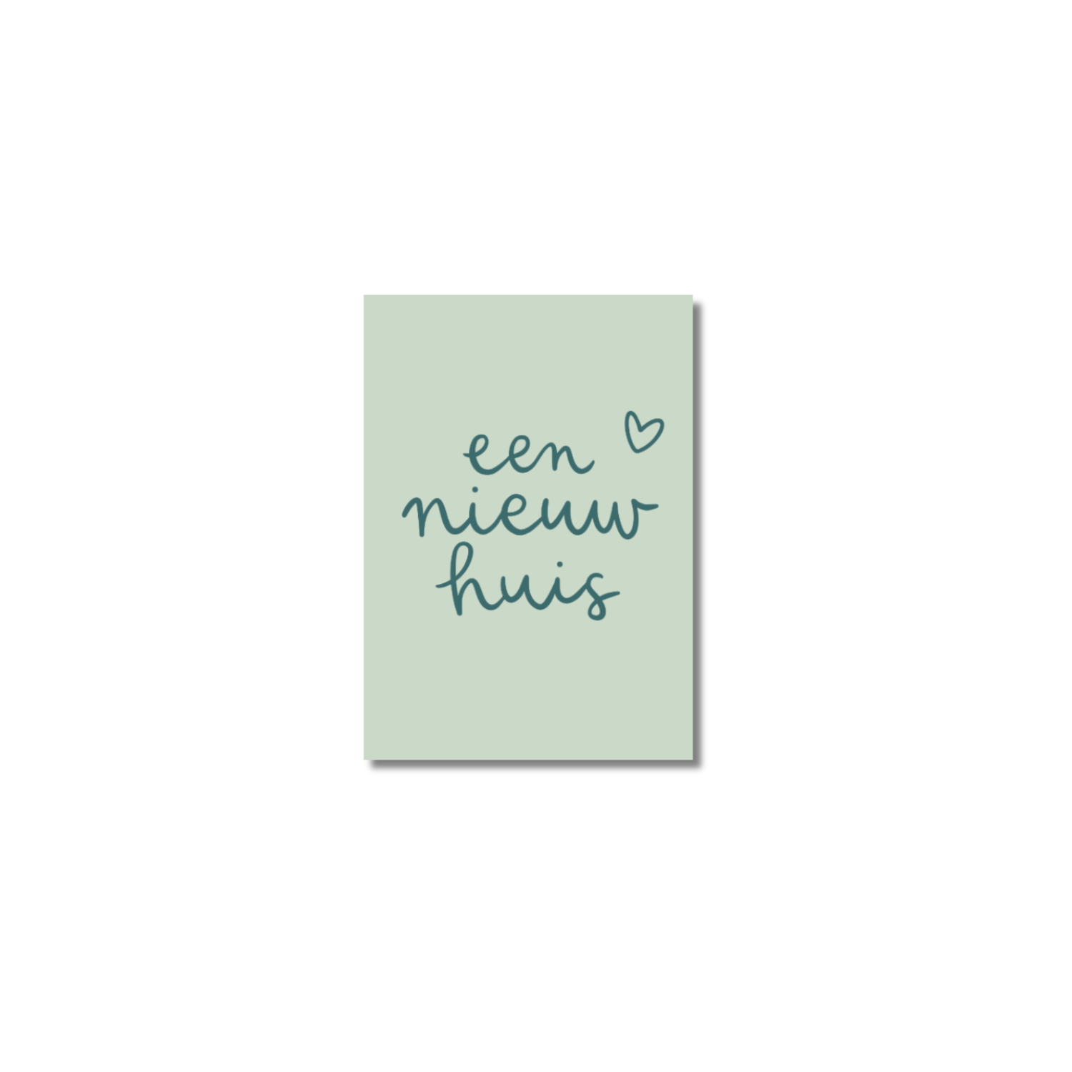 Minikaart | Een nieuw huis