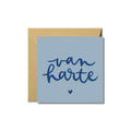 Wenskaart | Van harte