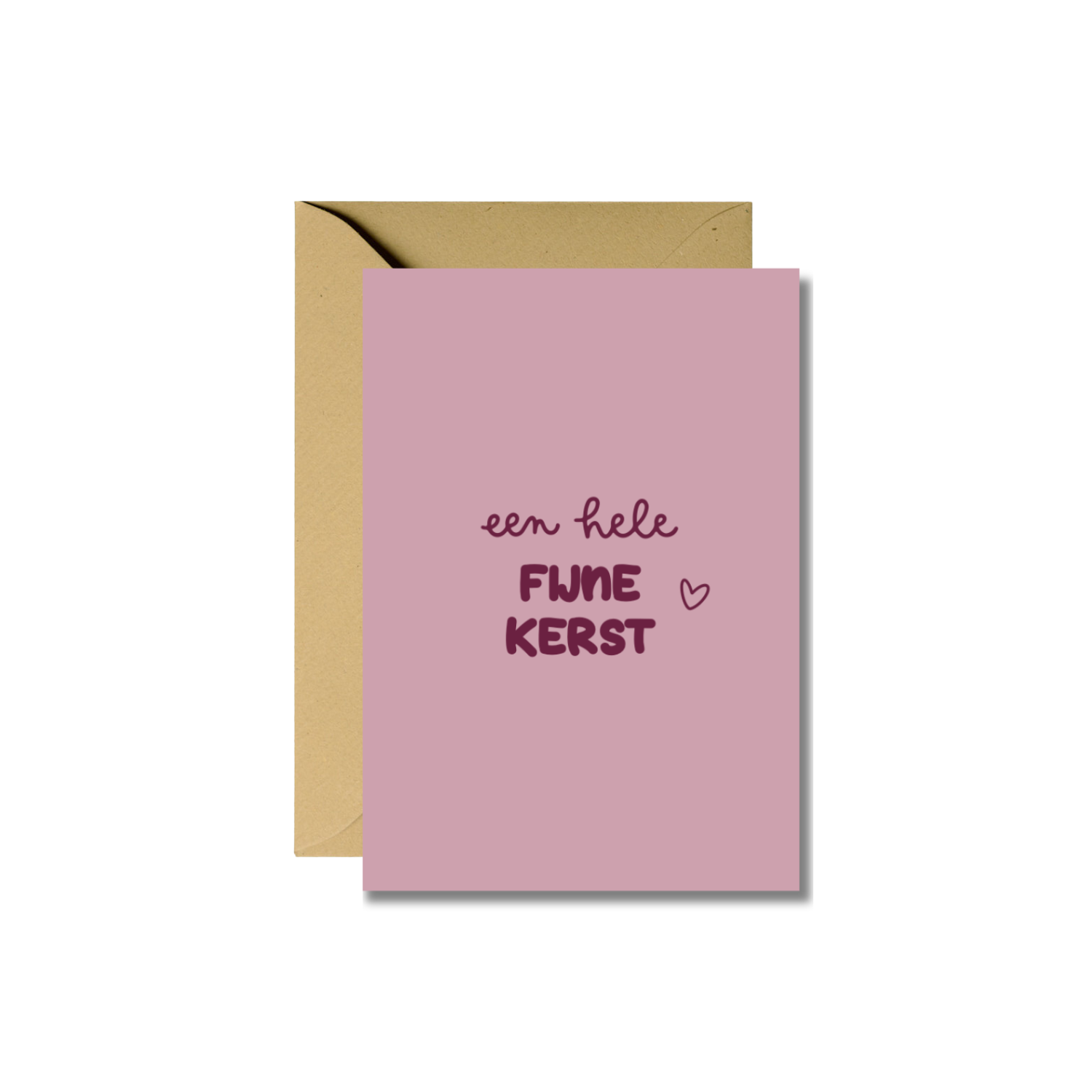 Wenskaart | Een hele fijne kerst