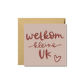 Wenskaart | Welkom kleine uk