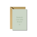 Wenskaart | Bedankt voor alles dit jaar