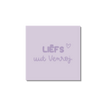 Ansichtkaart Venrays dialect | Liēfs uut Venroj