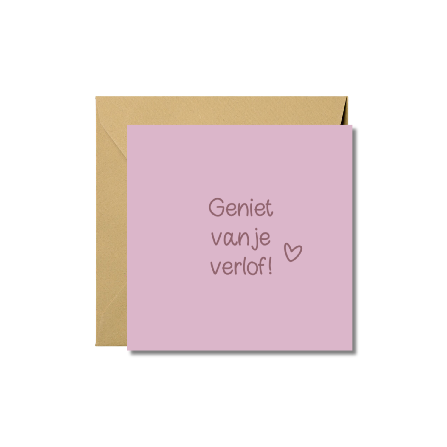 Wenskaart | Geniet van je verlof