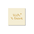 Ansichtkaart Venrays dialect | Viēr 't laeve