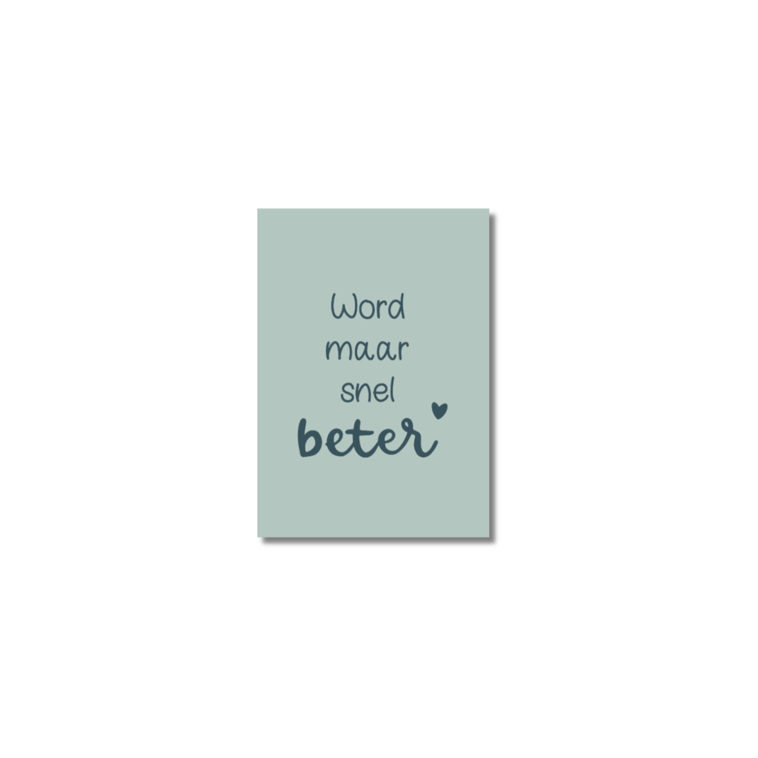 Minikaart | Word maar snel beter