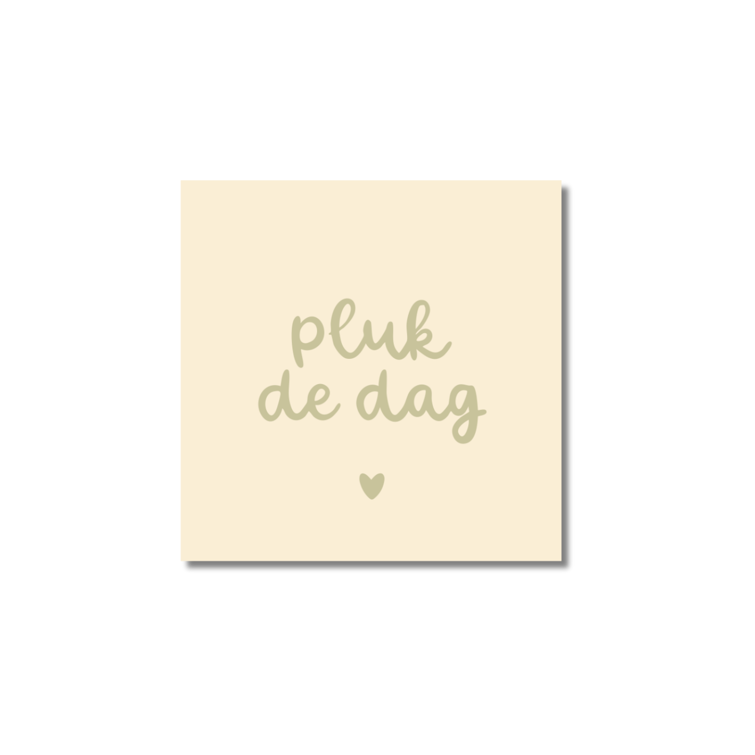 Ansichtkaart | Pluk de dag
