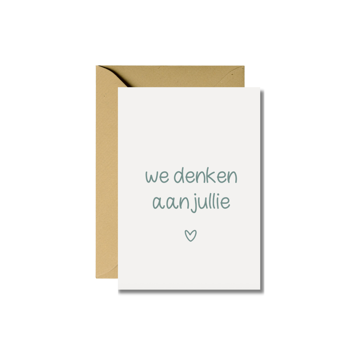 Wenskaart | We denken aan jullie