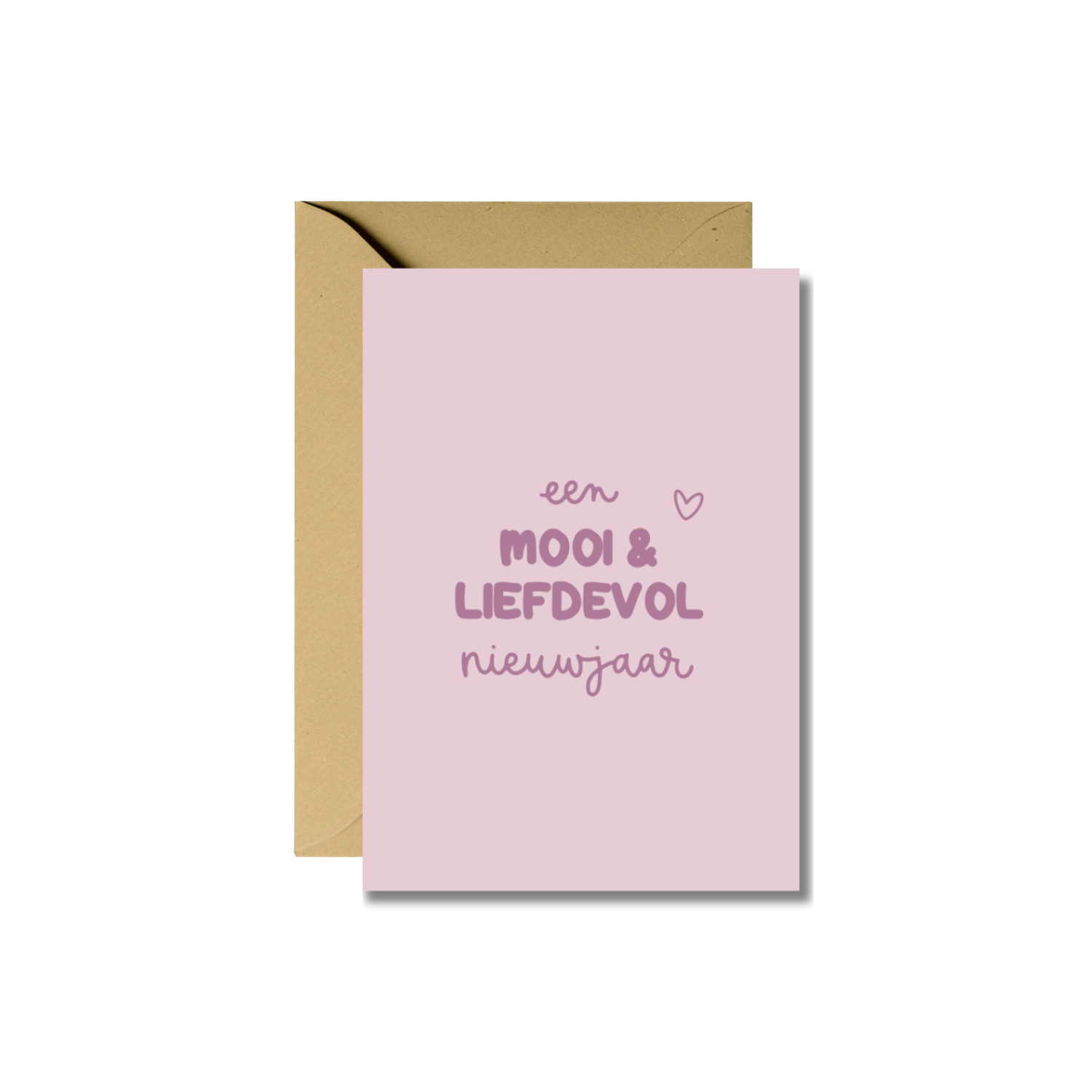 Wenskaart | Een mooi & liefdevol nieuwjaar