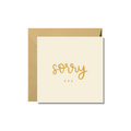 Wenskaart | Sorry