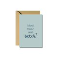Wenskaart | Word maar snel beter