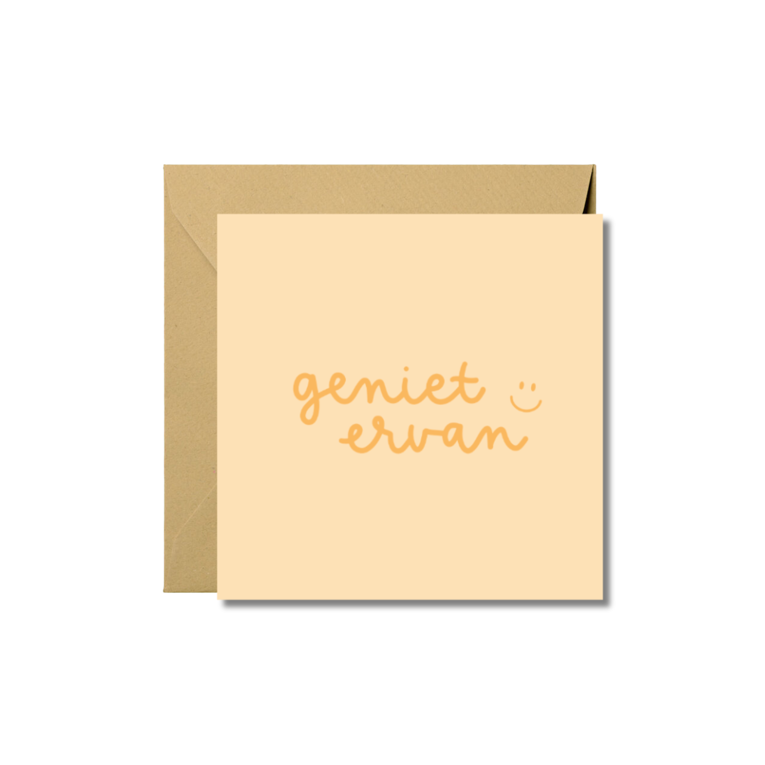 Wenskaart | Geniet ervan