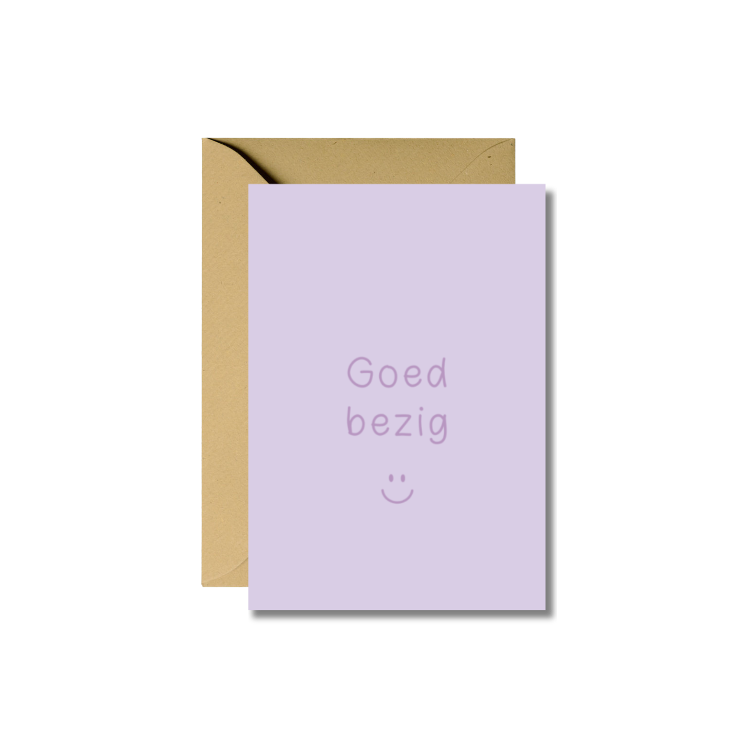 Wenskaart | Goed bezig