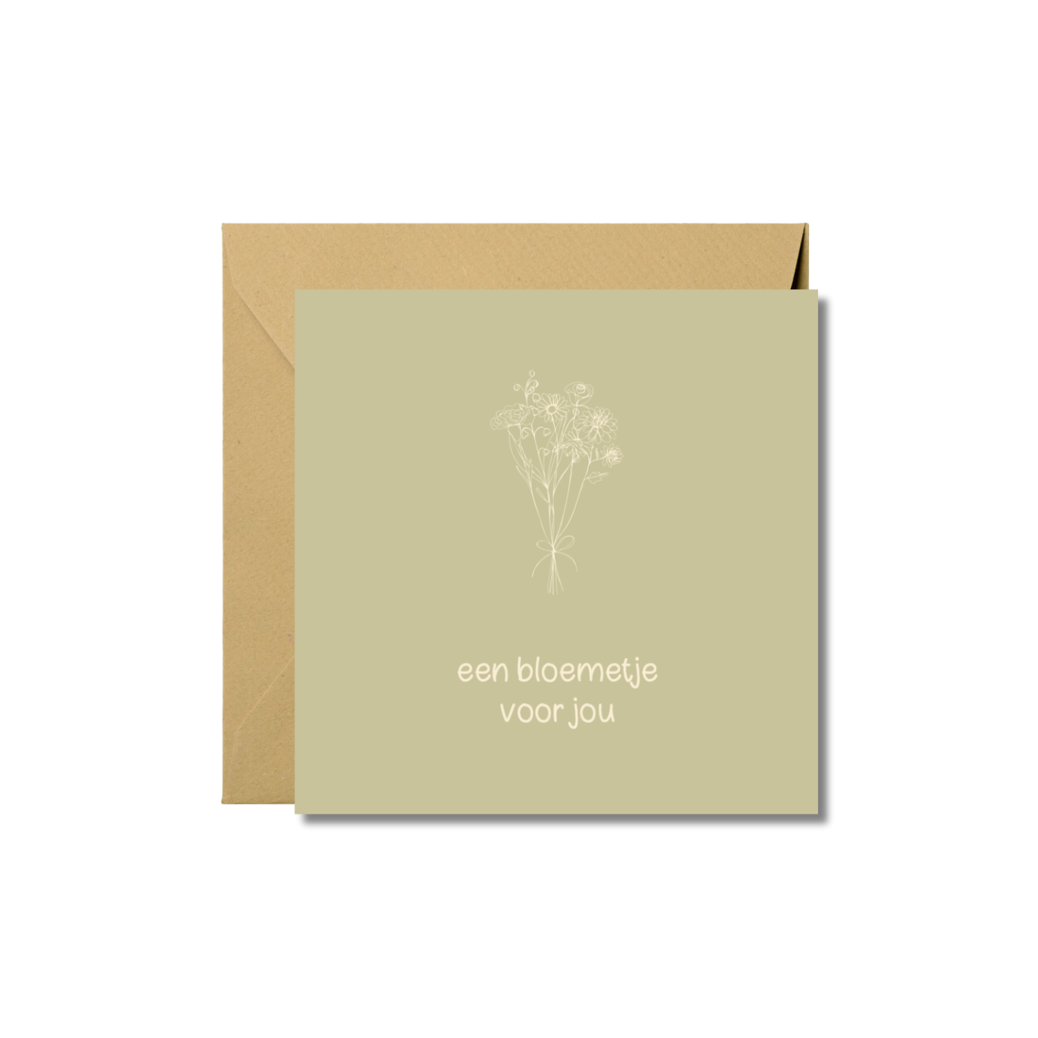Wenskaart | Een bloemetje voor jou