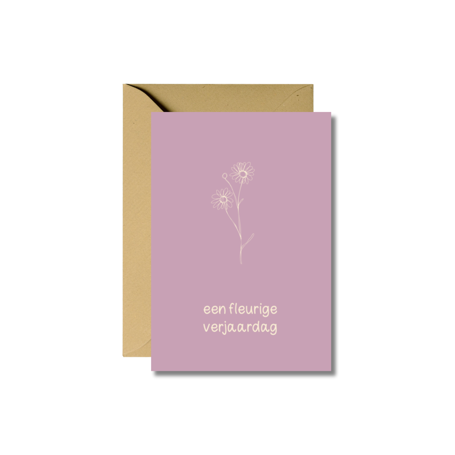 Wenskaart | Een fleurige verjaardag
