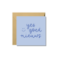 Wenskaart | Goed nieuws