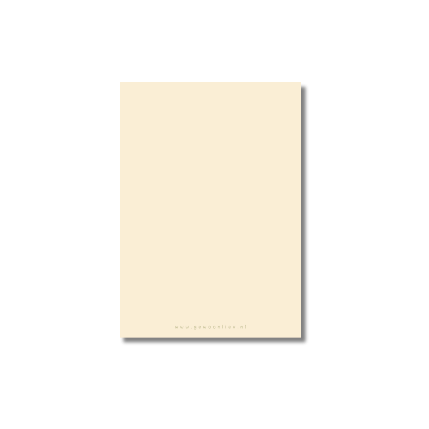 Ansichtkaart geboortebloem mei | Lelietje van dalen