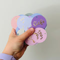 Cadeaulabels met goudfolie | Voordeelset (40+ stuks)