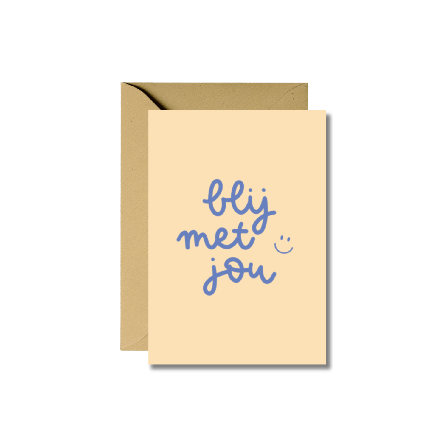 Wenskaart | Blij met jou