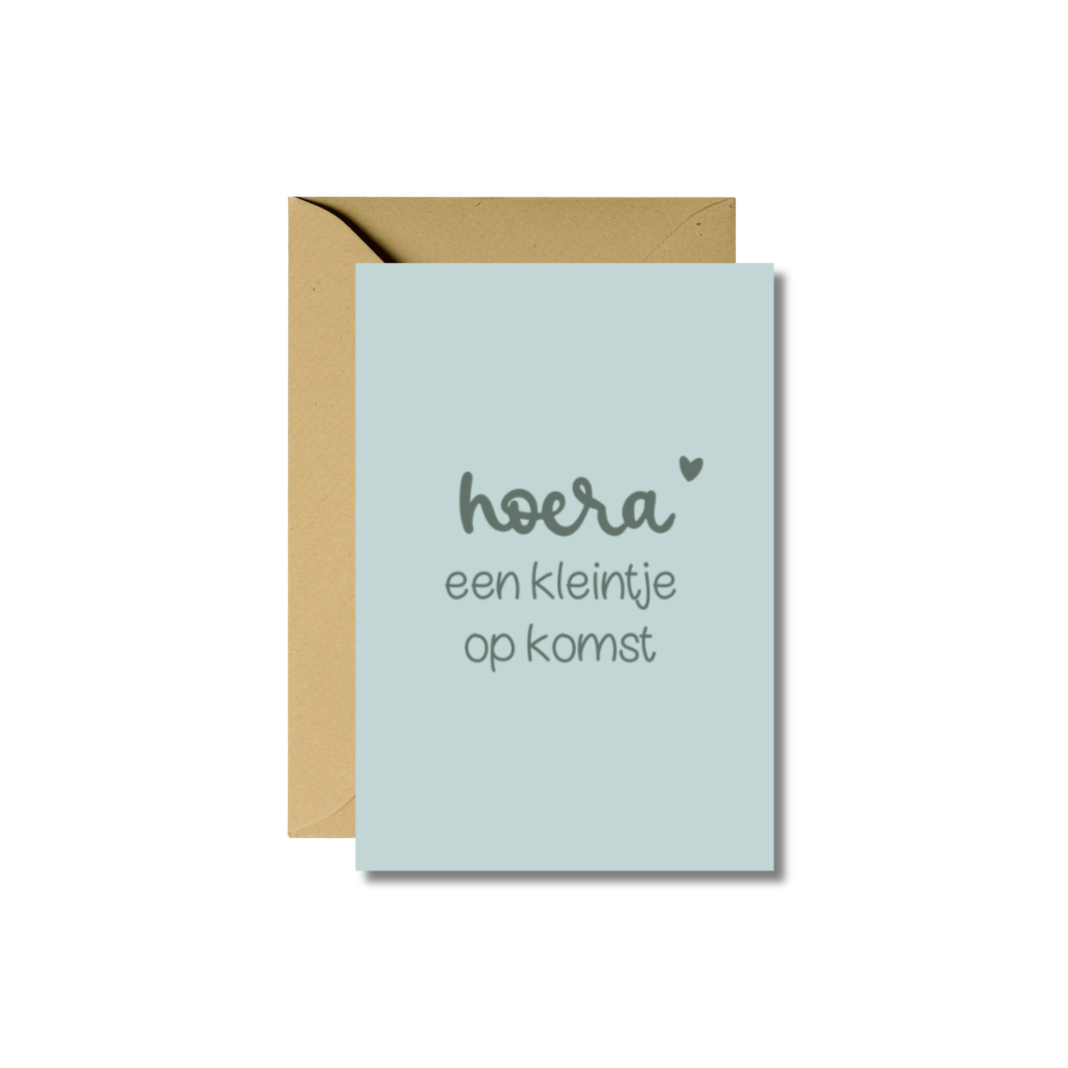 Wenskaart | Hoera, een kleintje op komst