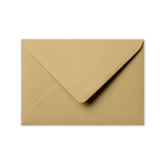 Met lichtbruine kraft envelop (+ €0,50)